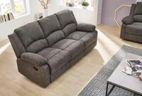 Jockenh&ouml;fer Gruppe 3-Sitzer Dakota, B: 204 cm, mit Relax- & Liegefunktion,