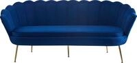 SalesFever 3-Sitzer Clam Komfortsofa, Extravagantes Muscheldesign: 180 cm Breite