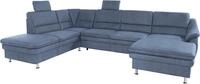sit&more Wohnlandschaft Cardoso U-Form, mit Federkern und Kopfst&uuml;tzen, mit