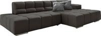 designwerk Ecksofa Temple L-Form, tolles Designsofa, mit Sitztiefenverstellung