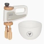 goki Kinder-R&uuml;hrger&auml;t Handmixer mit R&uuml;hrsch&uuml;ssel, (packung, 2-tlg., spar set),