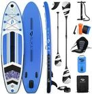 Aukai SUP-Board PRO 320cm, 2in1 Aufblasbares Stand up Paddle Set mit Kajak-Sitz,