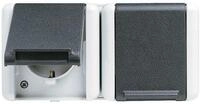 JUNG Klemmen Jung Zweifach-Steckdose 8220 WTS