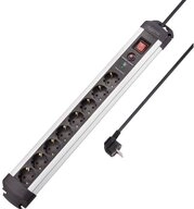 Sygonix 8fach &Uuml;-Schutz Steckdosenleiste SY-4755614 Steckdosenleiste, Steckdosen