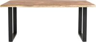 SalesFever Esstisch Eleganter Tisch f&uuml;r gem&uuml;tliche Mahlzeiten, Ge&ouml;lt und...