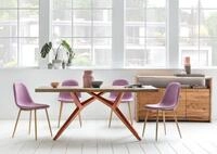 SIT Esstisch Tables, mit elegantem Metallgestell, Shabby Chic, Vintage