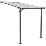 HOME DELUXE Vordach CUBIS - aus Aluminium (Komplettset), &Uuml;berdachung f&uuml;r den