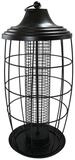 Nobby Vogelhaus Futters&auml;ule mit Gitter schwarz