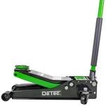 DeTec. Rangierwagenheber 3t, Wagenheber 3 Tonnen, Quick Lift gr&uuml;n, max....