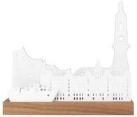 R&auml;der Dekoobjekt Lichtobjekt Stadtsilhouette Hamburg