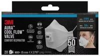 3M Filtrierende Halbmasken FFP2 Aura&trade; 9332+ FFP2 NR D