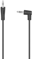 Hama Klinkenkabel 3,5 mm 1,5 m 90&deg; Stecker Stereo Audio&uuml;bertragung Audio- &