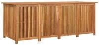 vidaXL Gartenbox, Gartenaufbewahrungsbox 200x80x75 cm Massivholz Akazie