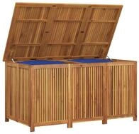 vidaXL Gartenbox, Gartenaufbewahrungsbox 150x80x75 cm Massivholz Akazie