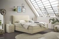 ED EXCITING DESIGN Boxspringbett Marbella 180x200 cm inkl. Topper - Cord-Bezug...