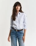 Gant Hemdbluse REG POPLIN STRIPED SHIRT mit einer kleinen Logostickerei auf der Brust
