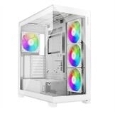 Xilence PC-Geh&auml;use Xilent Gleam X818.W.ARGB Gaming ATX PC-Geh&auml;use wei&szlig;, RGB...