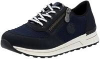 Rieker Sneaker, Freizeitschuh, Halbschuh, Schn&uuml;rschuh im Materialmix