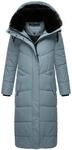 Steppmantel NAVAHOO "Steppmantel Hingucker XIV", Damen, Gr. XS, blau (powder blau),