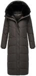 Steppmantel NAVAHOO "Steppmantel Hingucker XIV", Damen, Gr. XS, grau (anthrazit),