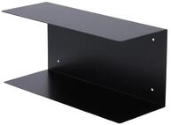 jankurtz Wandregal Fleur aus Metall Schwarz, 50 cm