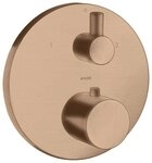 hansgrohe Unterputzarmatur Axor Uno Thermostat mit Ab- und Umstellventil...