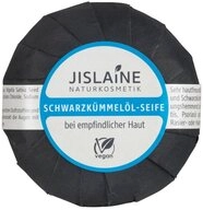 Jislaine Feste Duschseife Schwarzk&uuml;mmel&ouml;l-Seife, Schwarz, 100 g
