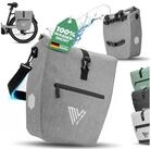 MIVELO Fahrradtasche Gep&auml;cktr&auml;gertasche wasserdicht inkl. Gurt f&uuml;r...