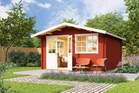 LASITA MAJA Gartenhaus Norderney 3, BxT: 444,6x480 cm, (Set, inkl. Fussbodenbretter
