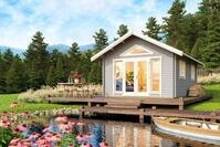 LASITA MAJA Gartenhaus CAROLINE, BxT: 675x490 cm, (Set, inkl. Fu&szlig;bodenbretter...