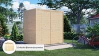 KONIFERA Gartenhaus Beno 2 Fineline Flachdach, BxT: 207x170 cm