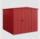 H&ouml;rmann Ecostar Ger&auml;tehaus Elegant mit Satteldach (259 x 248 cm), Metall