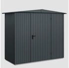 H&ouml;rmann Ecostar Ger&auml;tehaus Trend mit Satteldach (259 x 121 cm), Metall, ohne