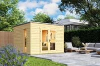 LASITA MAJA Gartenhaus PALERMO 1, BxT: 300x302 cm, (Set, inkl. Fussbodenbretter...