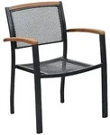 MERXX Gartensessel &raquo;Tilos&laquo; (Spar-Set, 2-St), stapelbar grau