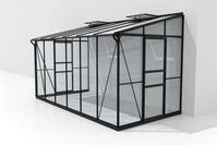 Vitavia Gew&auml;chshaus Ida 7800 ESG/HKP Anlehngew&auml;chshaus Alu 2 Fenster