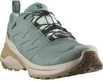 Laufschuh SALOMON "X-ADVENTURE GORE-TEX", Damen, Gr. 41, blau (north atlantic),