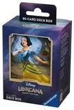 Ravensburger Sammelkarte Disney Lorcana 4: Deckbox Motiv Snow White