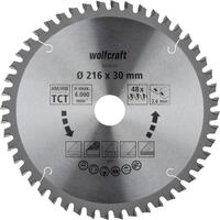 Wolfcraft Kreiss&auml;geblatt Wolfcraft Kreiss&auml;geblatt &Oslash; 216 mm Bohrung &Oslash; 30 mm