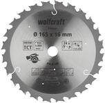 Wolfcraft Kreiss&auml;geblatt Wolfcraft Kreiss&auml;geblatt &Oslash; 165 mm Bohrung &Oslash; 16 mm