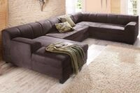 Home affaire Wohnlandschaft Falk klare Linien, zeitlos und komfortabel, U-Form,...