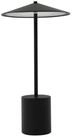 Lindby Au&szlig;en-Tischleuchte Ayva, LED, Metall, Schwarz warmwei&szlig; IP44, LED 2,5 W