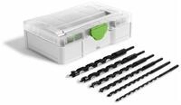 FESTOOL Holzbohrer Festool Schlangenbohrer-Set SYS3 S 76-SB CE-SORT/6