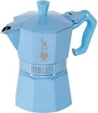 BIALETTI Teebereiter MOKA EXCLUSIVE 3TZ light blue