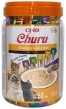 Inaba Cat Churu Katzensnack Huhn Mix Multipack 50 x 14 g, Snack f&uuml;r: Katze