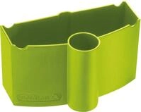Pelikan Malbecher Wasserbecher mit Pinselhalter 6,2x6,4x10,7 gr&uuml;n