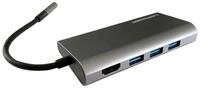 LC-Power Laptop-Dockingstation LC-HUB-C-MULTI-5 laptop-dockingstation &