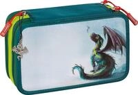 BRUNNEN Federtasche BRUNNEN 1049121941 Federm&auml;ppchen Drago, blau