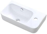 Primaster Waschbecken Primaster Keramikwaschbecken 45 cm Volo wei&szlig;