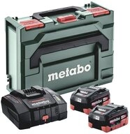 metabo Metabo 685303000 Basic-Set 2x LiHD 8 Ah + ASC 290 + metaBOX 145 Werkze...